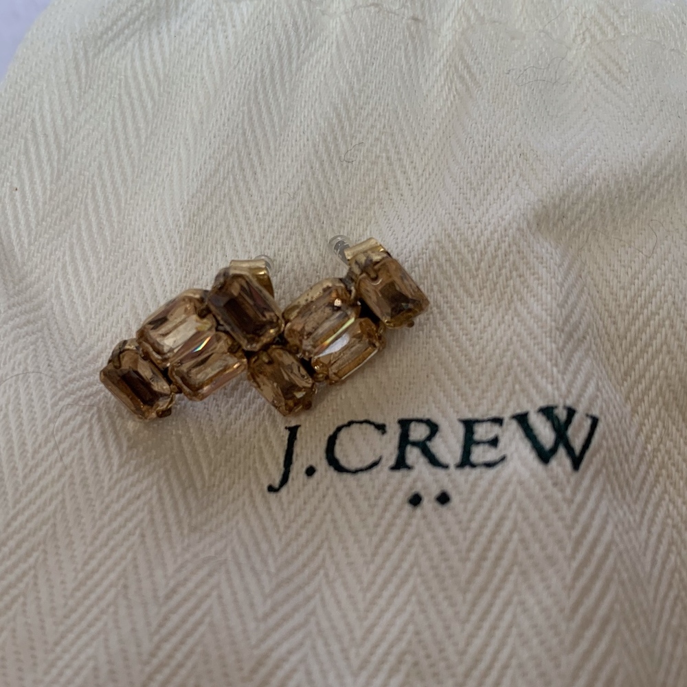 J.Crew multijeweled earrings